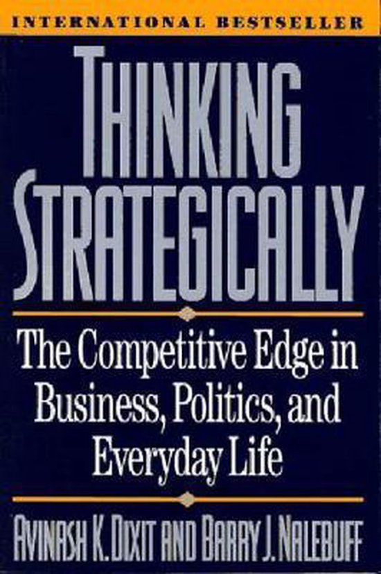 Thinking Strategically - cover