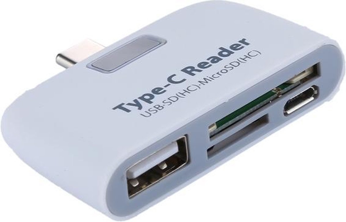 1PC Lecteur de carte Micro SD Convertisseur Convient pour iPhone iPad, OTG  à Micro SD / TF