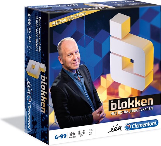 Clementoni - Blokken TV Show: Ben Je Een Goede Quizzer? - Bordspel