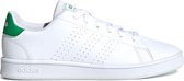 adidas Advantage Jongens Sneakers - White/Green/Grey Two - Maat 38