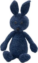 Haakpakket haasje huppel blauw gemêleerd