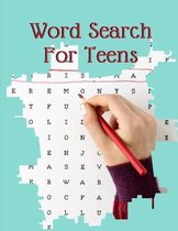 Word Search For Teens