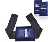 E Shoppr® Kwalitatieve Koud Warmte Compressie Met Wrap - Ice Pack (2-delige set) - Herbruikbare Warmte en Koude Therapie Gel Wrap - Warmte kussen & Cool Pack - Voor Blessures