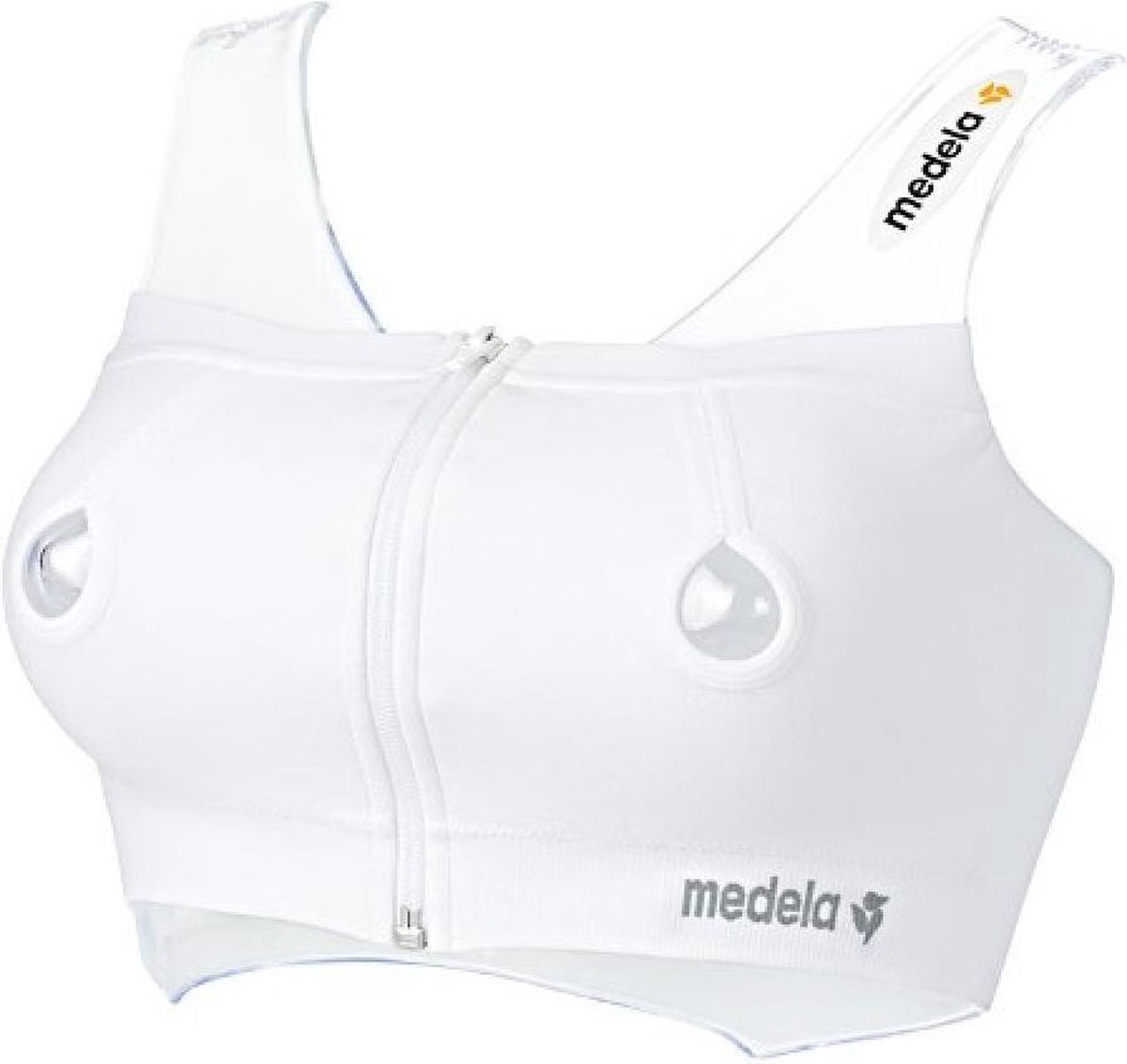 Medela Bustier Easy E.mt M White 1 Pc
