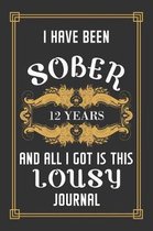 12 Years Sober Journal