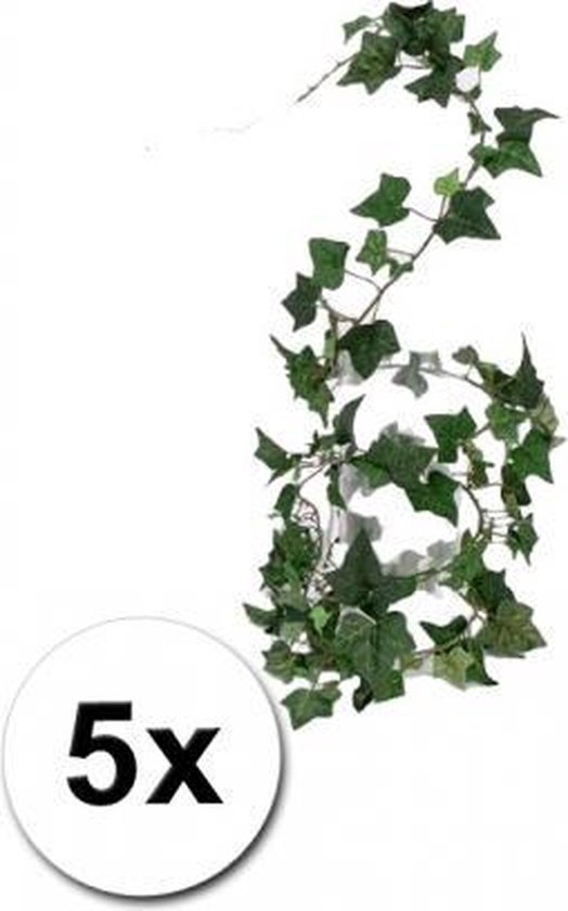 Fantasierijk Rechthoek Eenzaamheid Groene slingerplant Hedera Helix/klimop kunstplant 180 cm voor binnen - ...  | bol.com