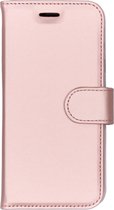 Accezz Wallet Softcase Booktype Samsung Galaxy J3 (2017) hoesje - Rosé goud