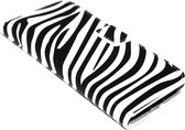 Zebra hoesje kunstleer Geschikt voor iPhone 6 / 6S