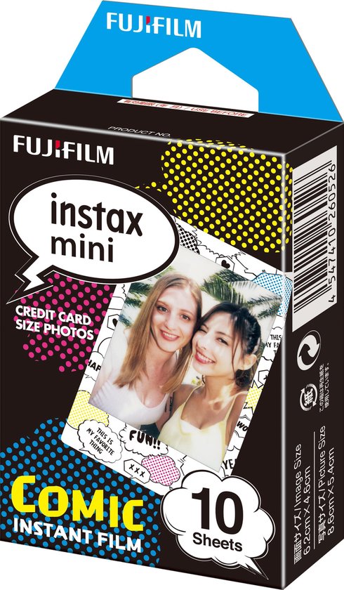 Fujifilm Instax Mini Film - Comic - 10 stuks