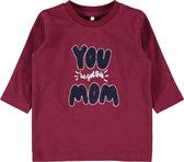 Name it Jongens T-shirt - Cabernet - Maat 62