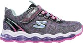 Skechers Glimmer Lights Meisjes Sneakers - Zwart - Maat 35