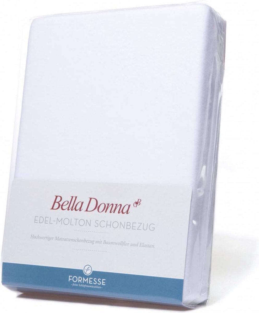 Bella Donna edel molton alto wit 90x190-100x220