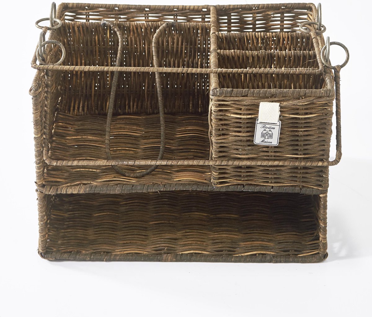 eten Teleurstelling katje Rivièra Maison Rustic Rattan - Diner Organiser - Rattan | bol.com