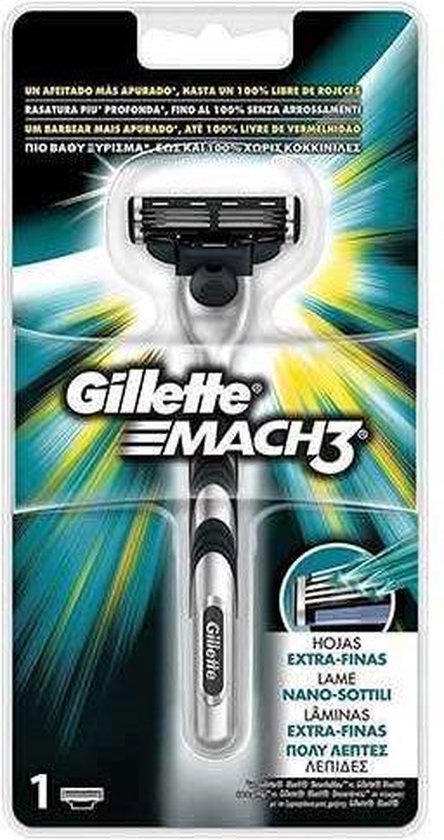 Gillette Houder Mach3 - Incl. 2 mesjes | bol.com