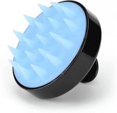 Glamza Massage Kam - Silicone Scalp Massaging Comb - Zwart