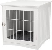 Bench home kennel hond / kat wit (48X51X51 CM) - Trixie