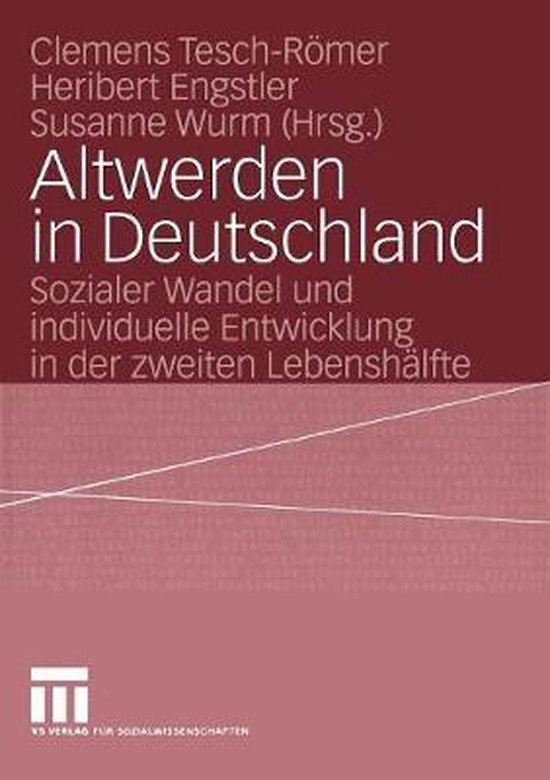 Altwerden in Deutschland - cover