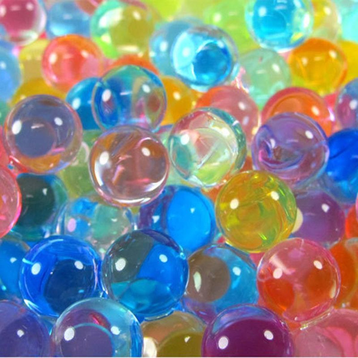 Boules de gel absorbant l'eau 50 000 pièces - Perles d'eau Orbeez