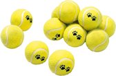 Hondenspeelgoed Tennisballen - Geel - 6 cm