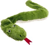 Hondenspeelgoed Pluche Slang Fles - Groen - 68 x 9 x 6 cm