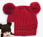 Schattige winter babymuts