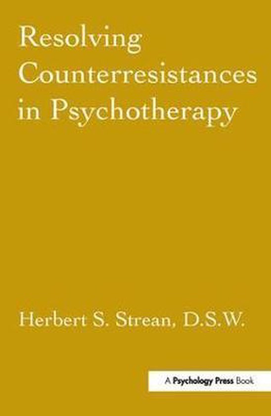 Resolving Counterresistances In Psychotherapy - cover