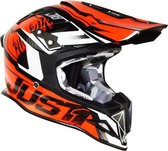 Just1 J12 Dominator Oranje Crosshelm - Motorhelm - Maat L