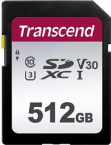 Transcend 300S flashgeheugen 512 GB SDXC Klasse 10 NAND