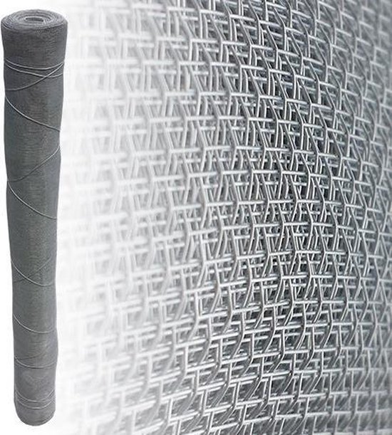 Garmix Horrengaas Aluminium 100cm, 30 meter | Giga Gaas