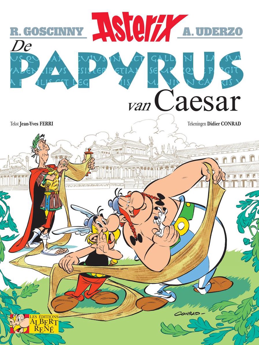 Asterix 36. de papyrus van caesar, Didier Conrad | 9782864972723