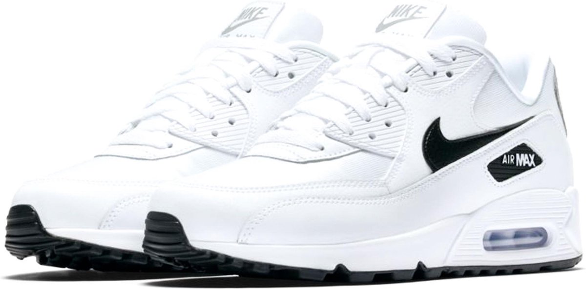 Nike Air Max 90 Sneakers - Maat 40.5 - Unisex - wit/zwart | bol.com