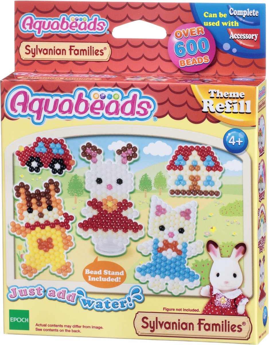 Aquabeads thema navulling sylvanian families set