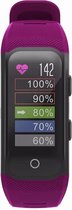 DrPhone Xtreme V10+ - Activty tracker - GPS ingebouwd - Sport - Paars