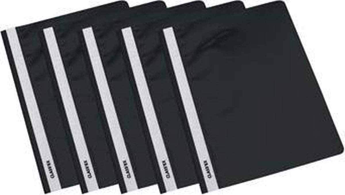 Class'ex snelhechtmap zwart pak van 5 stuks
