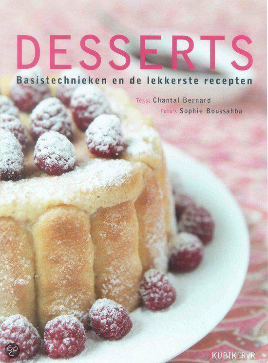 Cover van het boek 'Desserts'