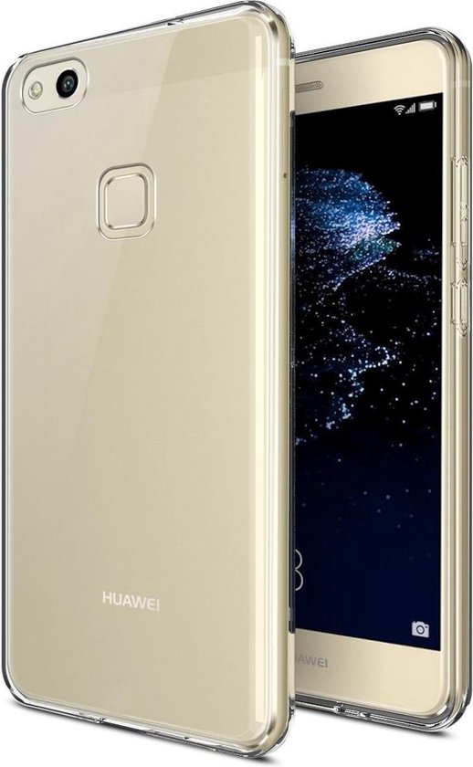injecteren Langwerpig kalf Huawei P10 Lite Transparant TPU siliconen case smartphone hoesje | bol.com
