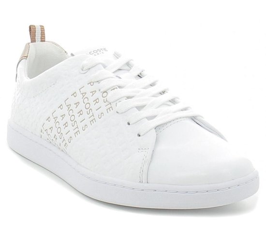Lacoste Carnaby dames sneaker zwart goud-36 40SFA000702H - Vergelijk prijzen
