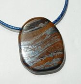Tijgeroog Schijfje Hanger