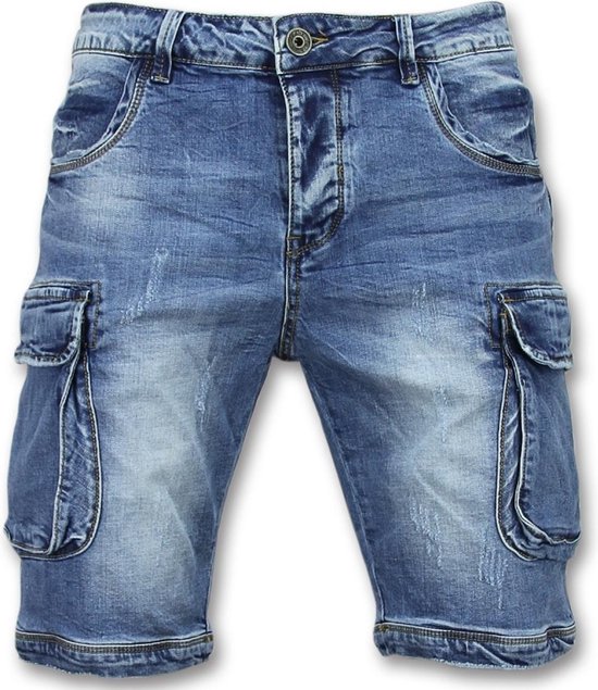 Korte Spijkerbroek Mannen - Shorts Heren Spijker -950 / J-981 - Blauw