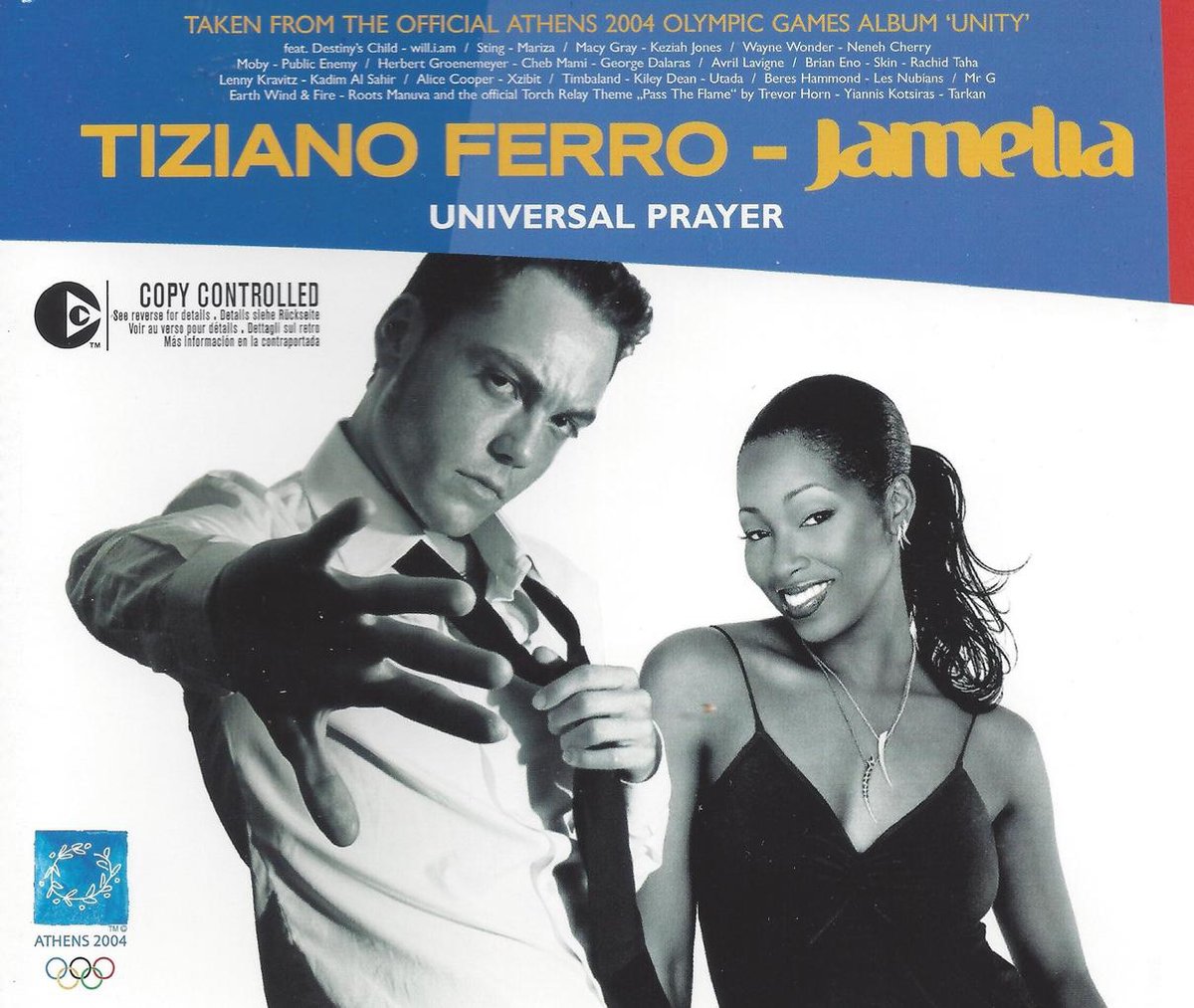 Tiziano Ferro & Jamelia - Universal Prayer - Onbekend