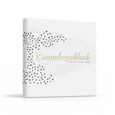 Fabrikten Kraambezoekboek – 21x21cm – Goud/Wit/Zwart