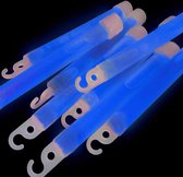 Blauwe glow sticks 24 stuks - 15 cm breaklights