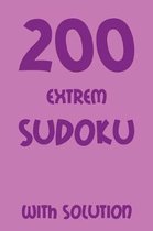 200 extrem Sudoku with solution