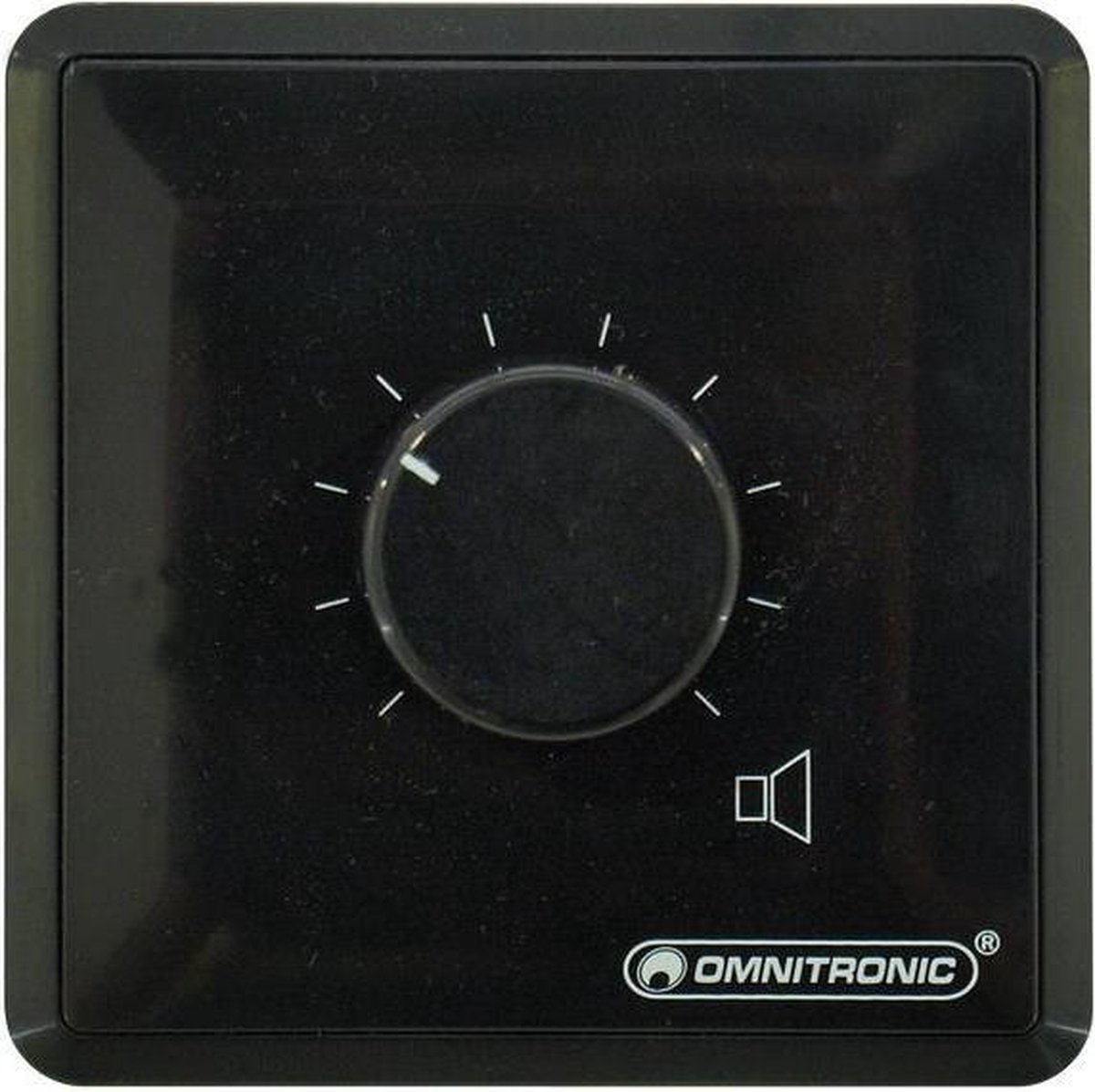 OMNITRONIC PA Volume Controller 45W stereo bk - Omnitronic