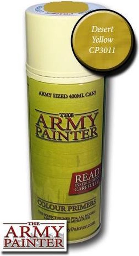 Thumbnail van een extra afbeelding van het spel Army Painter Colour Primer - Desert Yellow (400Ml)