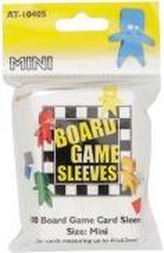 Thumbnail van een extra afbeelding van het spel Board Game Sleeves: Mini (41x63mm) - 100 stuks