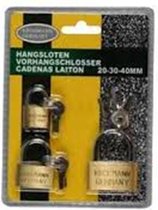 Hangslot 3 dlg  20 - 30 - 40 mm