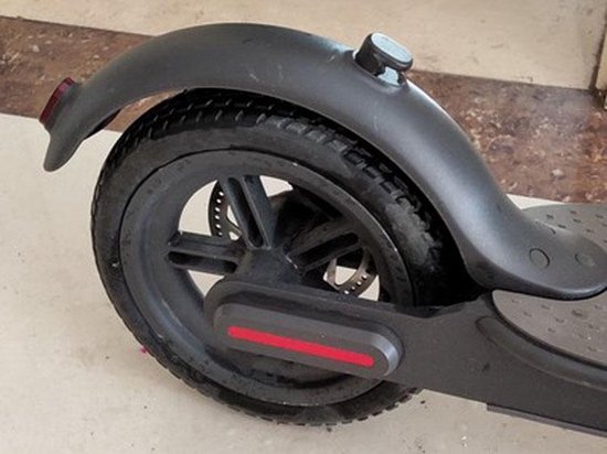 BuyWeek Elektrische scooter achterwiel band voor Xiaomi M365 1S, e-scooter banden 110 mm schijfremmen achterbandvervanging rood