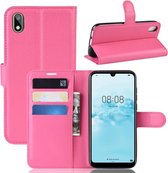 Book Case - Huawei Y5 (2019) Hoesje - Roze