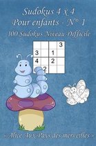 Sudokus 4 x 4 Difficiles - Pour enfants - N 1